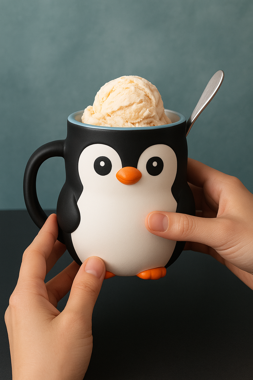 Penguin mug